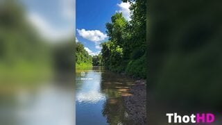 Indica Flower outdoor cleavage bikini Leaked Video