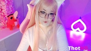 Lyrica cleavage choker Big Tits fox ears OnlyFans Leak
