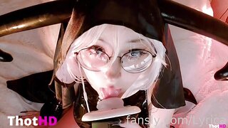 Lyrica blowjob tongue out bg sex OF Video