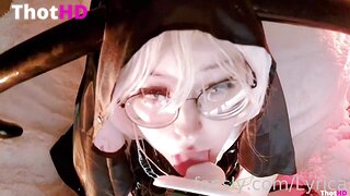 Lyrica blowjob tongue out bg sex OF Video