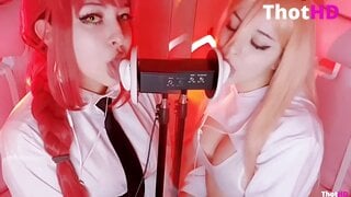 Lyrica tongue cleavage NSFW Video