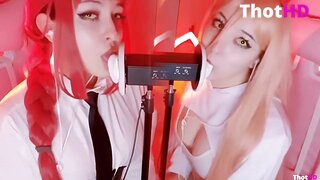 Lyrica tongue cleavage NSFW Video