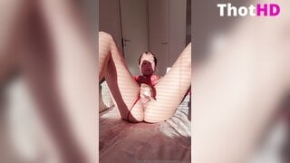 Dreamaliciousxxx masturbating asshole spread legs panties aside Video