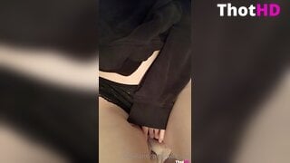 Itsmiabunny close-up fingering pussy panties aside Video