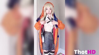 Itsmiabunny thighhighs ass bottomless pantyhose OF Video
