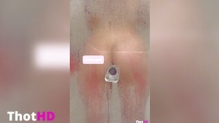 Kittncoresub nude showering close-up wet OnlyFans