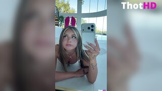 Piper Rockelle downblouse cleavage rabbit ears Leaked OnlyFans