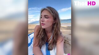 Piper Rockelle beach outdoor bikini Leaked Video