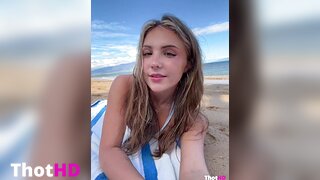 Piper Rockelle beach outdoor bikini Leaked Video