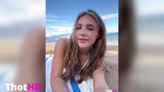 Piper Rockelle beach outdoor bikini Leaked Video