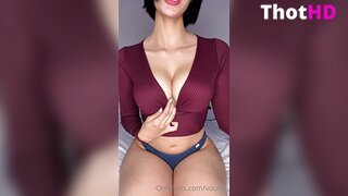 Voulezj cleavage Dildo lube handjob OnlyFans Leak