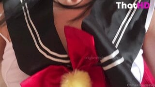 Missmaiko close-up masturbating pussy school uniform NSFW Video