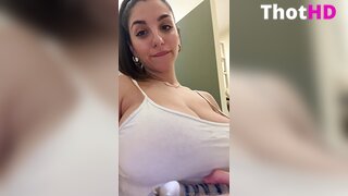 Ika D'Auria cleavage Huge Tits braless OnlyFans Leak