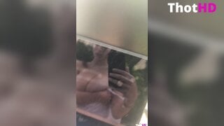 Ika_dauria nude wet bathing OF Video
