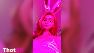 Amiiinuu micro bikini rabbit ears flat chest cleavage OnlyFans Leak