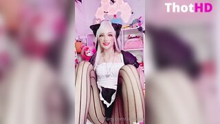 Amiiinuu pantyhose maid ass thighhighs OF Video