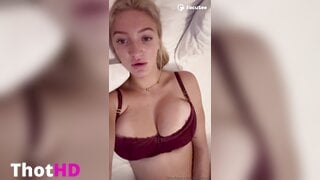 Kimnovak cleavage Big Tits NSFW Video