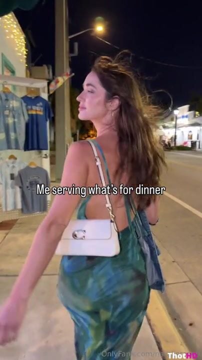 Natalie Roush cleavage Big Tits outdoor OF Video