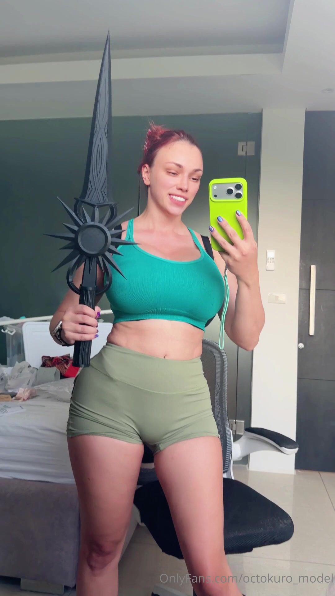 Octokuro short shorts Big Tits Leaked OF Video