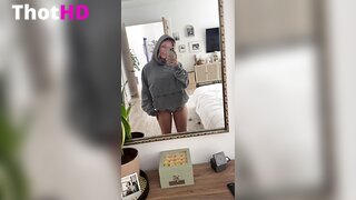 Paige Vanzant mirror bottomless Leaked OnlyFans