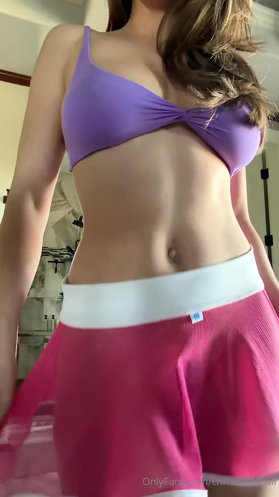Christina Khalil shorts from behind ass from below Leaked OnlyFans