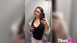 Megnutt02 cleavage mirror bathroom ass Leaked Video