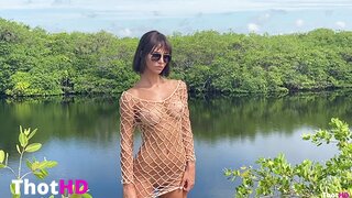 Rachel Cook nude outdoor bikini topless Leaked OF Video