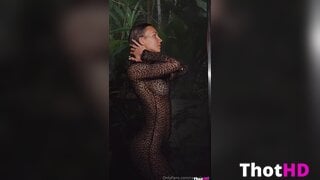 Rachel Cook nude dress fishnet top Leaked OF