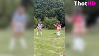 Mikaela Lafuente ass thighhighs outdoor shorts Leaked Video