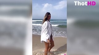 Mika Lafuente beach outdoor bikini ass OF Leak