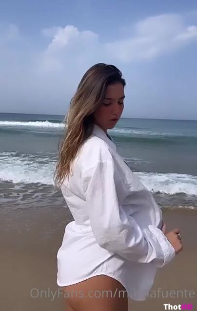 Mika Lafuente beach outdoor bikini ass OF Leak