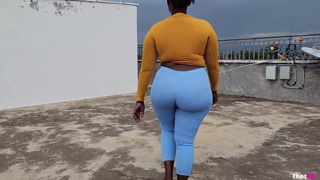 Apple Bottom 52 Wants to Bust a Guys Balls as She Rides So Hard