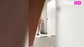 Riley Reid ass leotard mirror flat chest OF Video