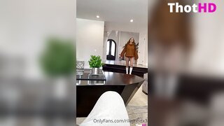 Riley Reid on couch Leaked OnlyFans