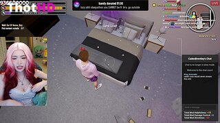 Emiru cleavage OF Video