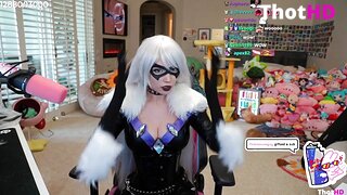 Emiru cleavage bodysuit choker Big Tits Leaked OF Video