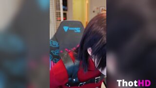 Emiru Strumpfhose von hinten Kleid Arsch geleakt OnlyFans