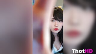 Emiru cleavage Video Leak