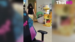 Emiru cleavage dress from behind Leaked OnlyFans