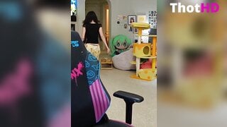 Emiru cleavage dress from behind Leaked OnlyFans