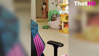 Emiru from behind ass OF Leak