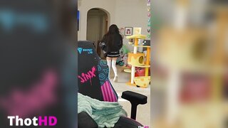 Emiru cleavage dress Video