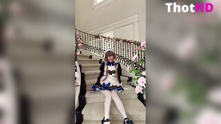 Emiru maid pantyhose dress Leaked OnlyFans