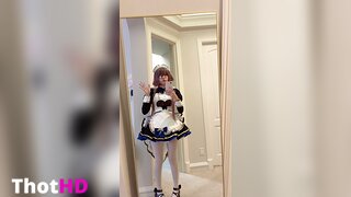 Emiru maid pantyhose dress Leaked OnlyFans