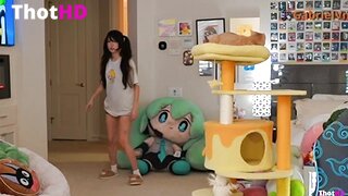 Emiru shorts from behind Leaked Video