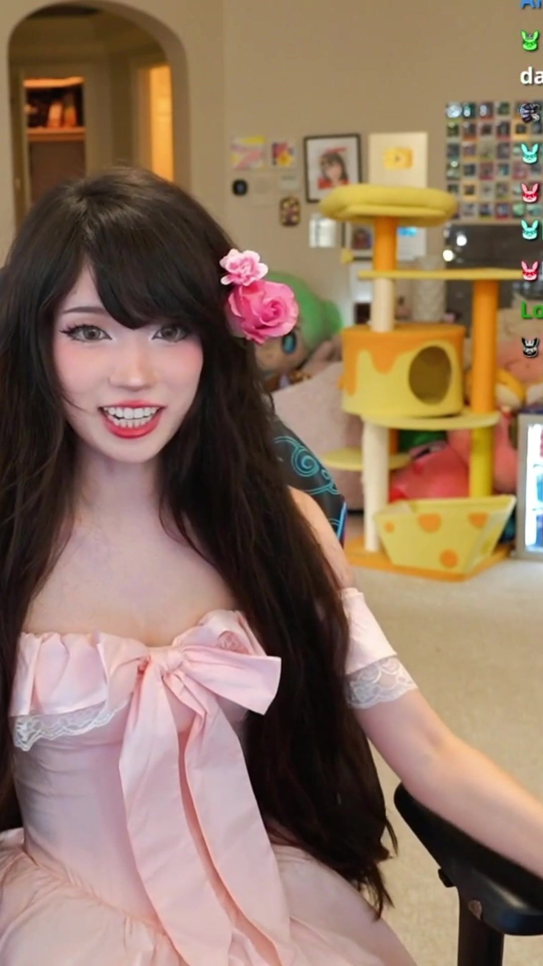 Emiru dress cleavage OnlyFans