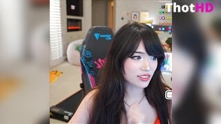 Emiru cleavage dress Leaked Video