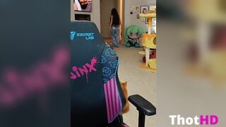 Emiru from behind Video