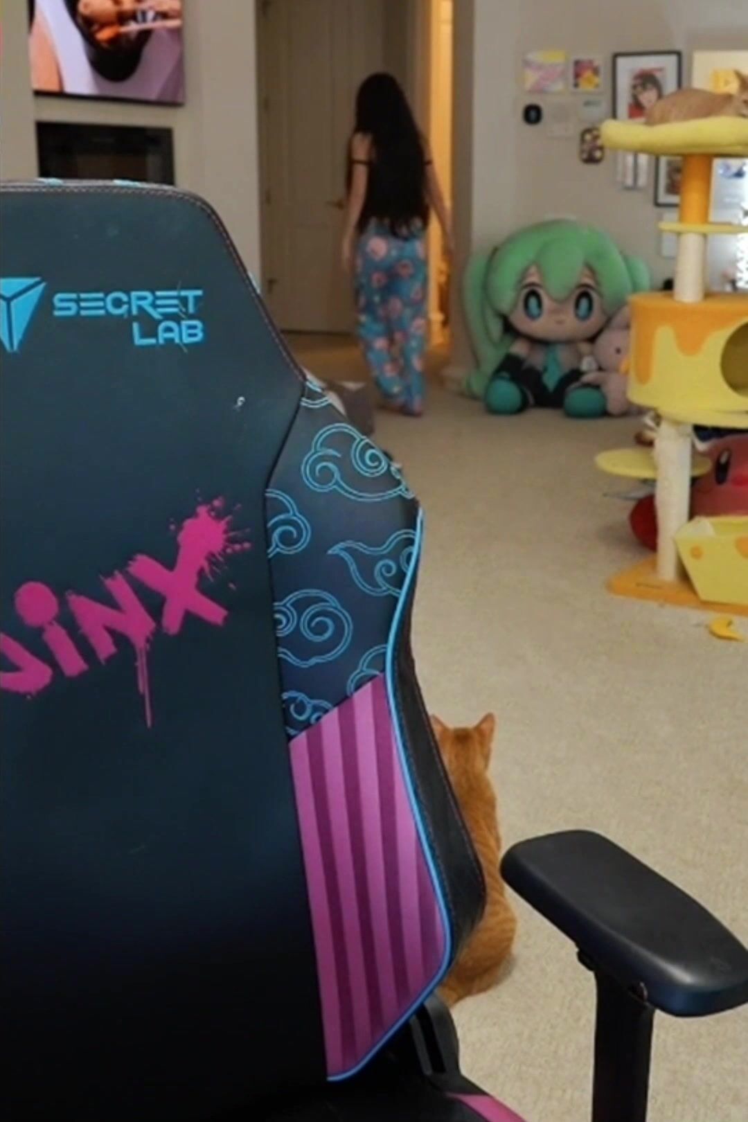 Emiru from behind Video