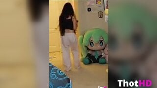 Emiru close-up shorts Leaked OF Video